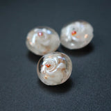 20pcs 16mm Lampwork Glass Flower Beads for Jewelry Making