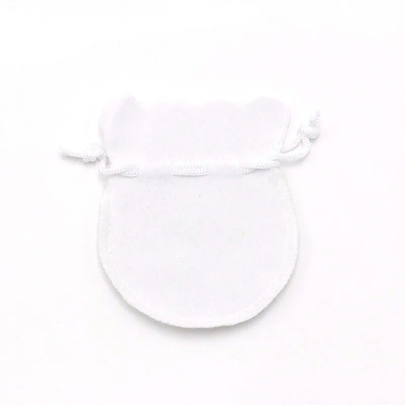 20pcs/Lot 7x9cm Velvet Bag for Jewelry Display Drawstring Pouches Custom Logo