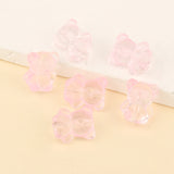 20pcs/Lot Cartoon Bear Lampwork Glass Beads for Jewelry Making DIY Accessories