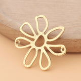 20pcs Hollow Flower Charms Pendants for Jewelry Making