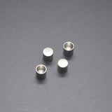 20pcs Stainless Steel Tassel Cord End Caps DIY Jewelry Making
