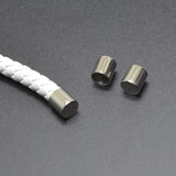 20pcs Stainless Steel Tassel Cord End Caps DIY Jewelry Making