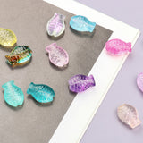 20pcs Fish Shape Lampwork Glass Beads for DIY Jewelry Making