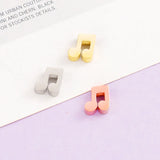 20pcs Music Note Beads Charms 3*8mm Stainless Steel for DIY Jewelry Making