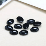 20pcs Natural Stone Agate Oval Shape CAB Cabochons Mixed Bead For Jewelry Making