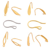 20pcs Stainless Steel Ear Hook Findings For DIY Earrings