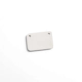 20pcs Stainless Steel Rectangle Bar Charms Pendants for DIY Jewelry Making
