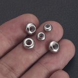 20pcs Stainless Steel Stopper Spacer Bead for Pandora Bracelet Bangle Necklace