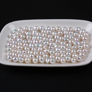 20pcs Teardrop Shape Loose Pearls For Earring & Pendant Making