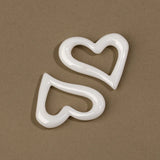 20pcs/Lot Heart Ceramic Jewelry Making DIY Accessory