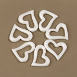 20pcs/Lot Heart Ceramic Jewelry Making DIY Accessory