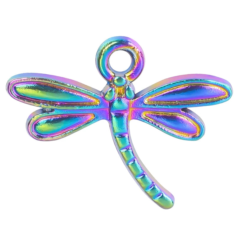 20pcs/Lot Dragonfly Insect Charm Vintage Pendant for Jewelry Making