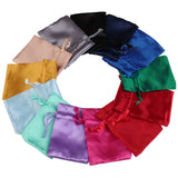 20pcs Silk Gift Bags Drawstring Stain Sachest Jewelry Candy Storage Dust Bag