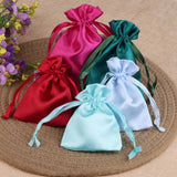 20pcs Silk Gift Bags Drawstring Stain Sachest Jewelry Candy Storage Dust Bag
