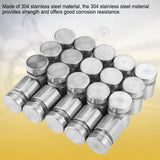 20pcs M16*20mm Stainless Steel Glass Standoff Advertise Fixing Pin
