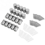 20pcs M16*20mm Stainless Steel Glass Standoff Advertise Fixing Pin