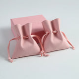 20pcs Microfiber Jewelry Organizer Suede Drawstring Bag Small Pouches