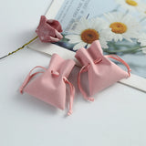 20pcs Microfiber Jewelry Organizer Suede Drawstring Bag Small Pouches