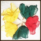 20pcs Mix Colors Flower Pendants for DIY Jewelry Findings 7mm Length