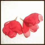 20pcs Mix Colors Flower Pendants for DIY Jewelry Findings 7mm Length