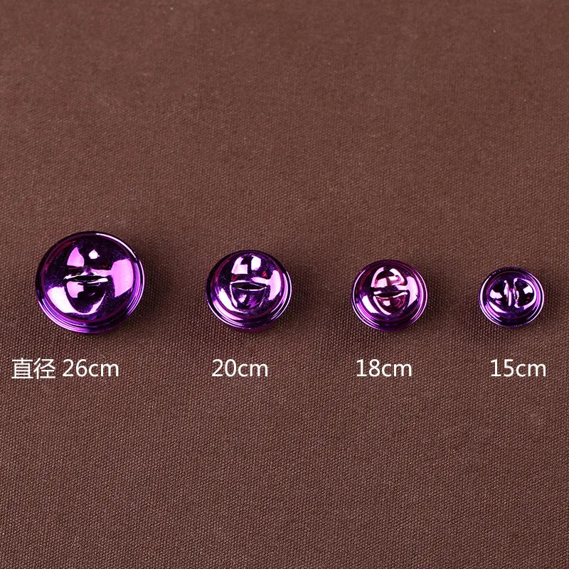 20pcs Mixed Iron Jingle Bells for Christmas Decoration & Jewelry Accessories