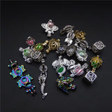 20pcs Mixed Hybrid Pearl Cage Necklace Pendant Aromatherapy Oil Diffuser