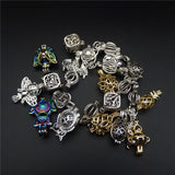 20pcs Mixed Hybrid Pearl Cage Necklace Pendant Aromatherapy Oil Diffuser