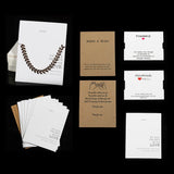 20pcs Mother Daughter Bracelets Display Cards for Friendship Bracelets Packaging