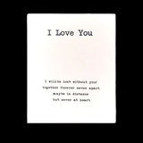 20pcs Mother Daughter Bracelets Display Cards for Friendship Bracelets Packaging