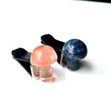 20pcs Crystal Stone 20mm Mushroom Car Air Outlet Decoration