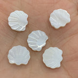 20pcs Natural Shell Beads Mother Spacer For Making Bracelets Jewelry