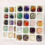 20pcs Mixed Semi-precious Stone Pendants for Jewelry Making