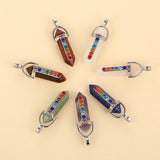 20pcs Natural Stone Quartz Charms for Earrings Necklace Jewelry Making
