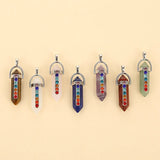 20pcs Natural Stone Quartz Charms for Earrings Necklace Jewelry Making