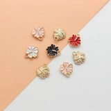 20pcs Flower Charms Drop Oil Charm Plant Pendant for DIY Bracelet Necklace