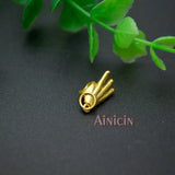 20pcs OK Gestures Hand Charms for DIY Jewelry Making
