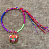 20pcs Colorful String Sachet Bracelet Zongzi Tiger Head
