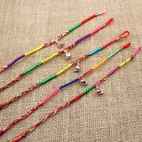 20pcs Colorful String Sachet Bracelet Zongzi Tiger Head