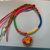 20pcs Colorful String Sachet Bracelet Zongzi Tiger Head