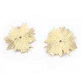 20pcs Raw Brass Leaf Charms Earrings Jewelry Findings