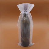 20pcs Organza Wine Bags Olive Wine Bottle Covers Packaging Bag Drawstring