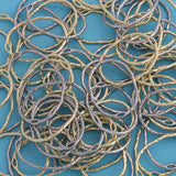 20pcs Oval Shape Charms Silver/Gold Alloy Pendant 21.9*30mm
