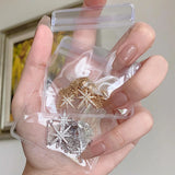 20pcs Clear Plastic Mini Jewelry Bags Zipper Storage Pouch