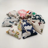 20pcs Jute Bag Drawstring Christmas Gift Bags Wedding Pouches Diy