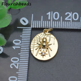20pcs High Nickel Plated CZ Pave Oval Brass Charms for DIY Jewelry