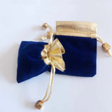 20pcs Velvet Drawstring Jewelry Pouch Gift Bags
