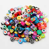 20pcs Polymer Clay Beads Mix for Jewelry Making DIY Bracelet Necklace