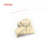 20pcs Raw Brass Fan Charms Pendant DIY Earrings Bracelet Supplies