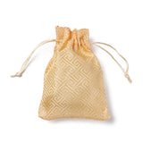 20pcs Brocade Jewelry Storage Bag, Drawstring Pouch, Gift Packaging, 14.5x10cm