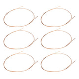 20pcs Red Copper Welding Rods Low Temperature 0.04in Round Brazing Rods